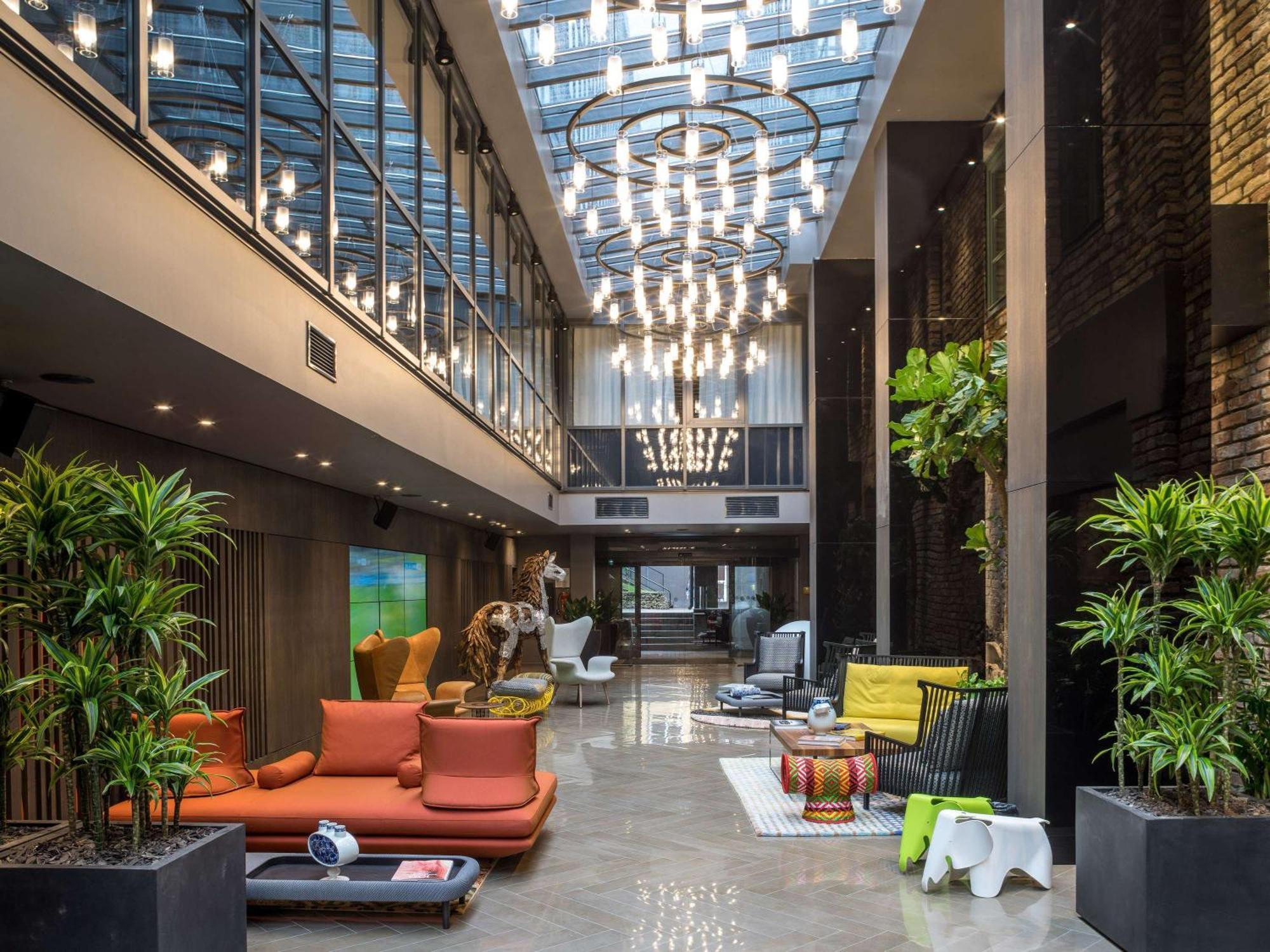 Hotel Pullman Riga Old Town Exterior foto Lobby