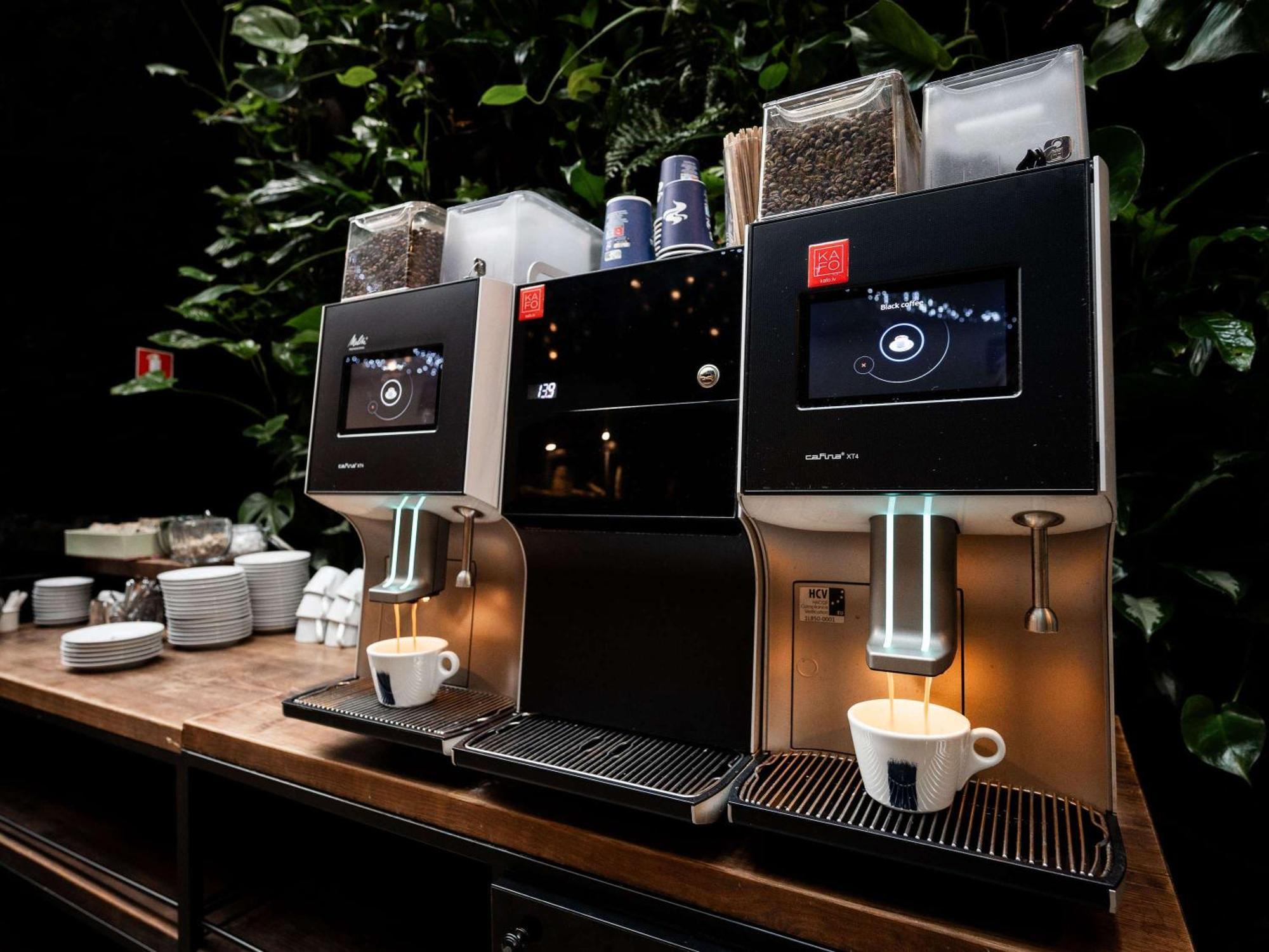 Hotel Pullman Riga Old Town Exterior foto A coffee machine